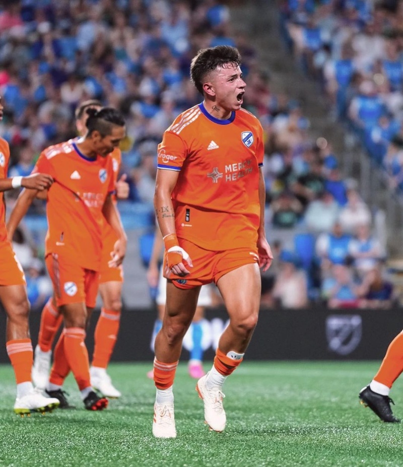 Álvaro Barreal, futbolista del Cincinnati 