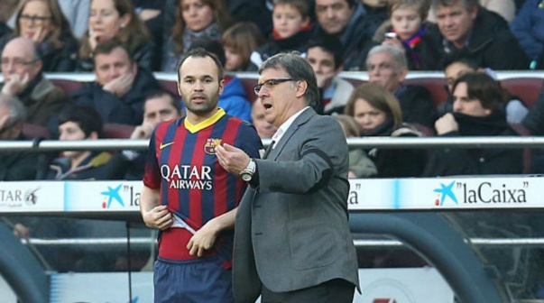 Inter Miami: La respuesta del Tata Martino cuando le preguntaron por Iniesta