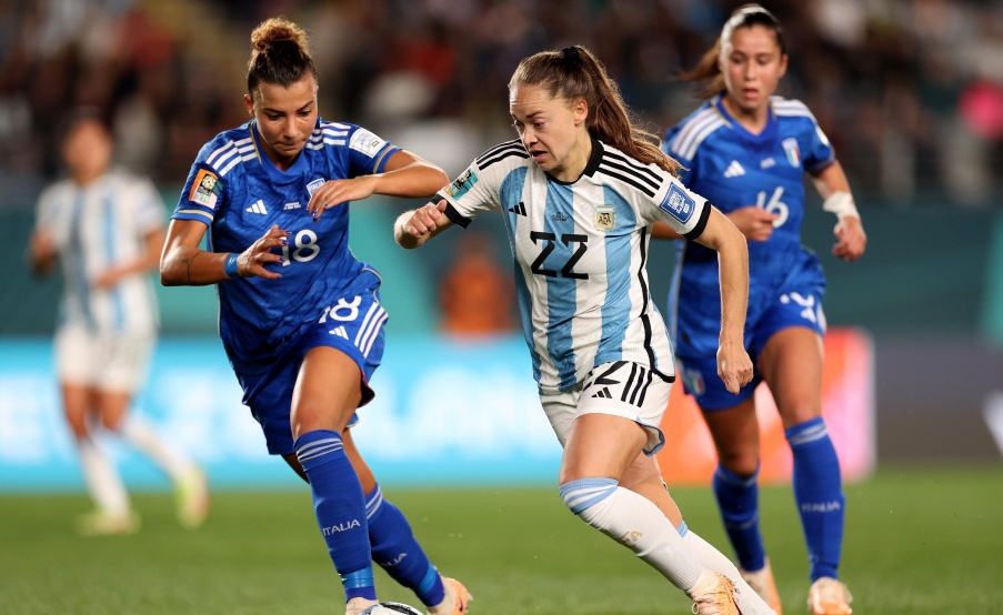 Banini, la figura de Argentina ante Italia(AFA)