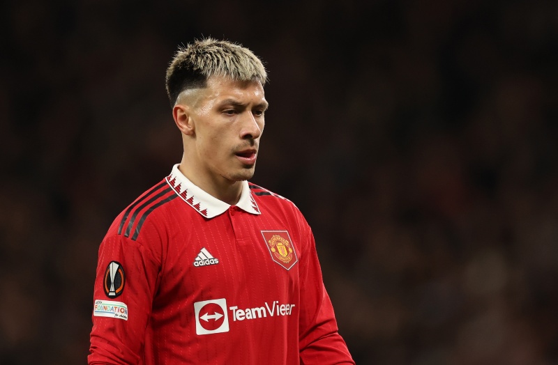 &nbsp;Lisandro Martínez, caliente en el fin de año de Manchester United