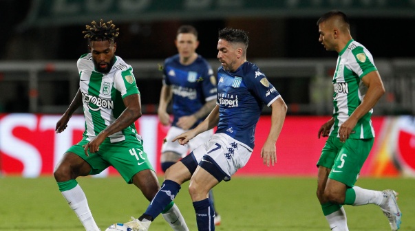 Racing recibirá a Atlético Nacional el jueves