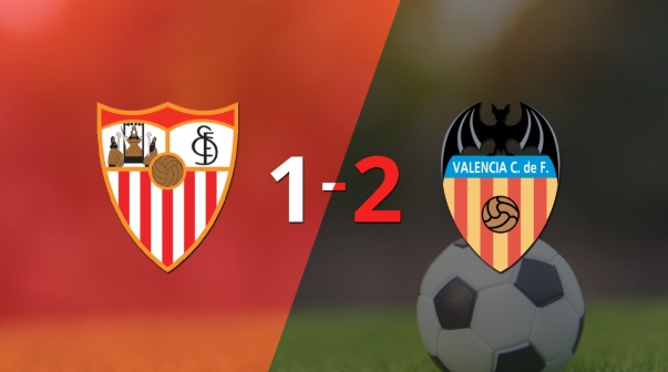 Ajustada victoria por 2 a 1 de Valencia