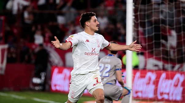 Matías Coccaro en Huracán.