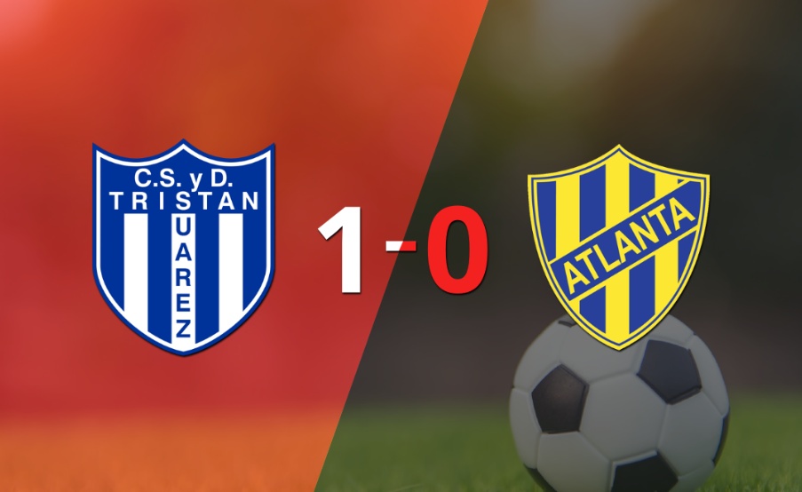 En su casa Tristán Suárez derrotó a Atlanta 1 a 0