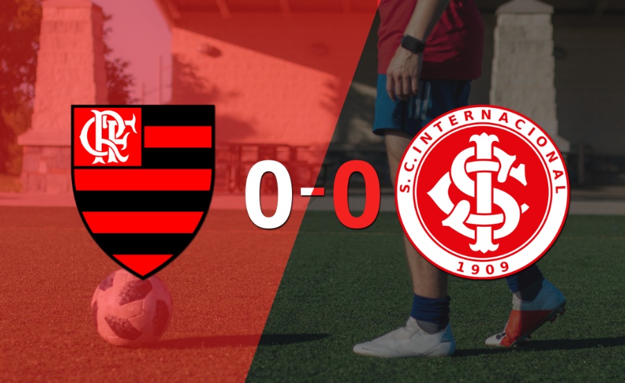 Flamengo e Internacional terminaron sin goles