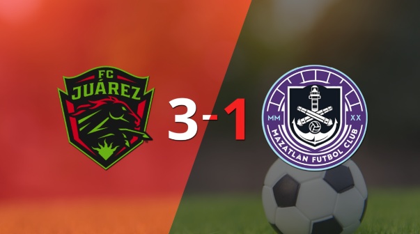 En su casa, FC Juárez vence 3 a 1 a Mazatlán