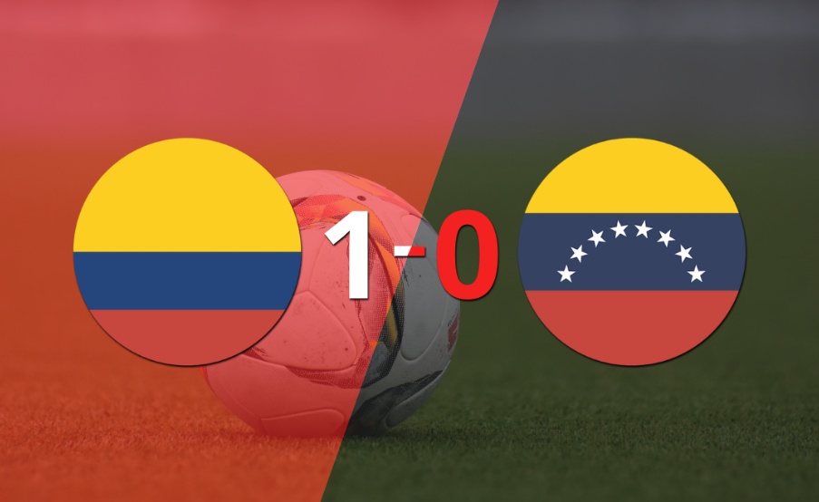 Colombia venció por la mínima a Venezuela
