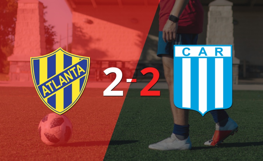 Atlanta y Racing (Cba) firman un empate en dos