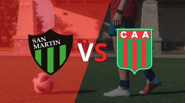 Con un empate entre San Martín (SJ) y Agropecuario Argentino empieza el segundo tiempo del juego