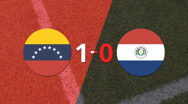 Con lo justo, Venezuela venció a Paraguay 1 a 0 en la Joya de Oriente