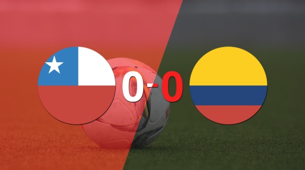 Chile y Colombia empataron sin goles