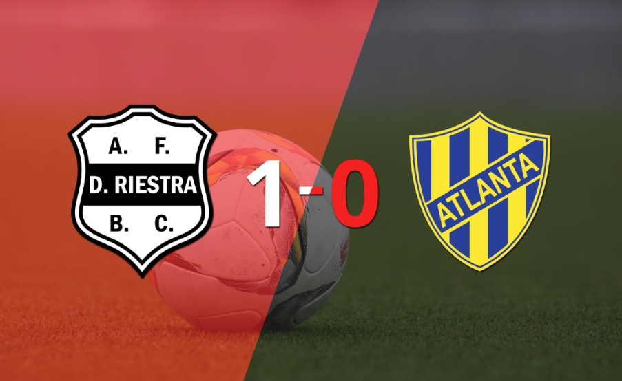 Riestra venció por la mínima a Atlanta