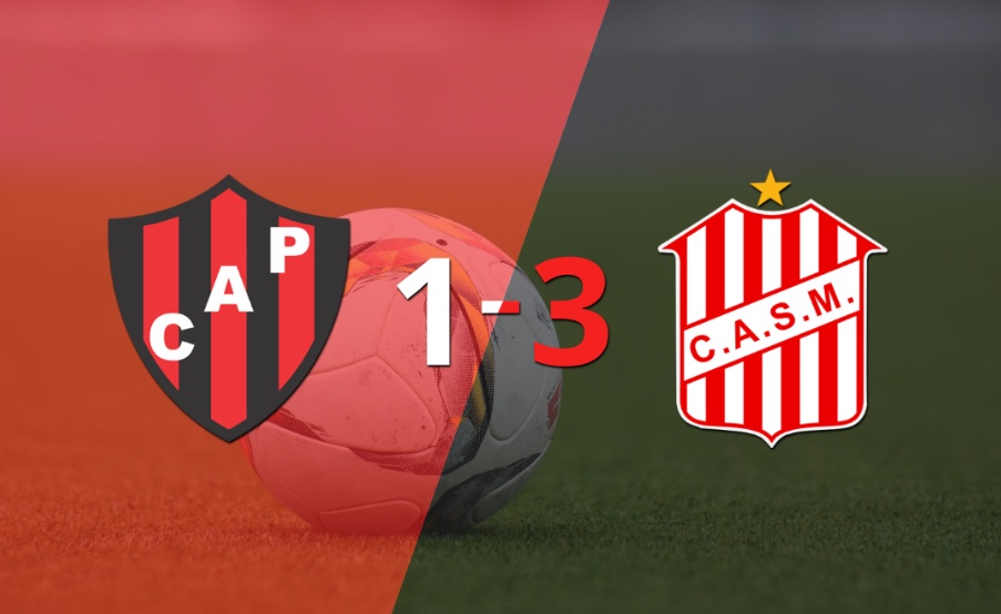 En una fiesta de goles, San Martín (T) liquidó a Patronato por 3 a 1