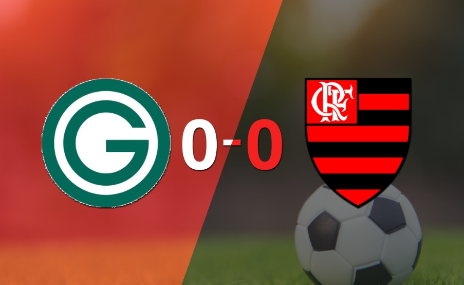 Sin goles, Goiás y Flamengo igualaron el partido