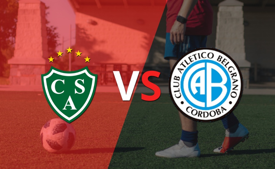 Inicia el segundo tiempo sin goles entre Sarmiento y Belgrano