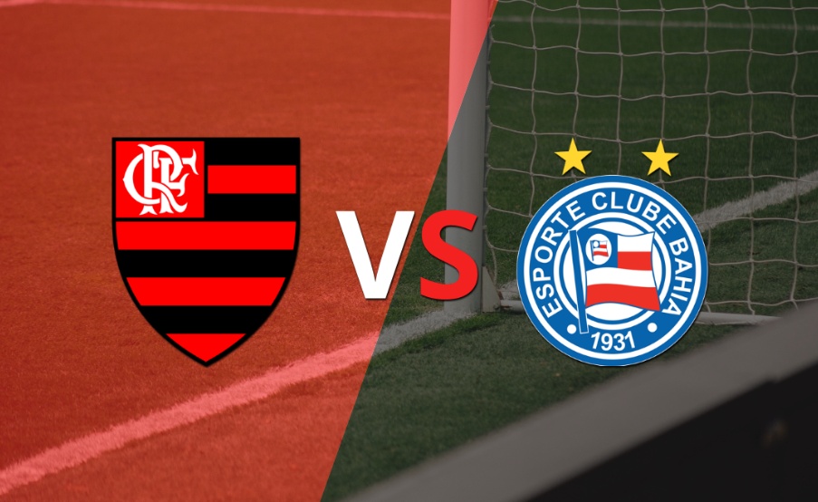 Flamengo se adelanta 1 a 0 frente a Bahia