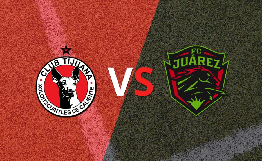 Arranca el segundo tiempo del empate entre Tijuana y FC Juárez