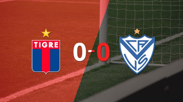 Tigre y Vélez terminaron sin goles