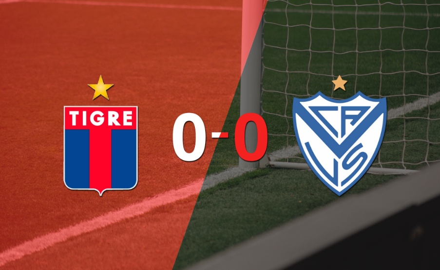 Tigre y Vélez terminaron sin goles
