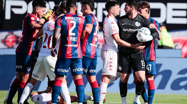 ¡San Lorenzo y Huracán empataron en un clásico de final caliente!