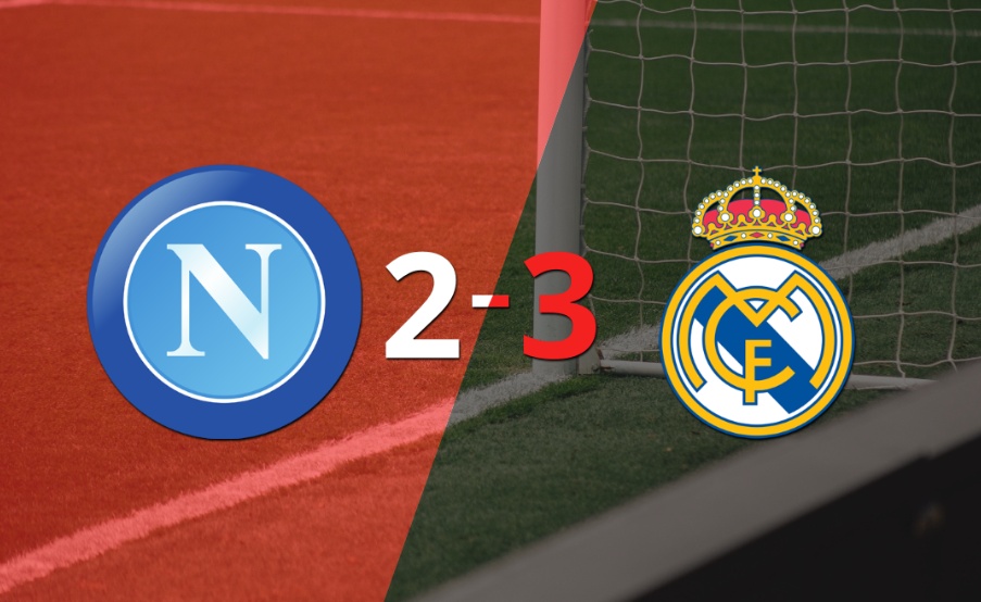 Muchas emociones en el triunfo de Real Madrid sobre Napoli