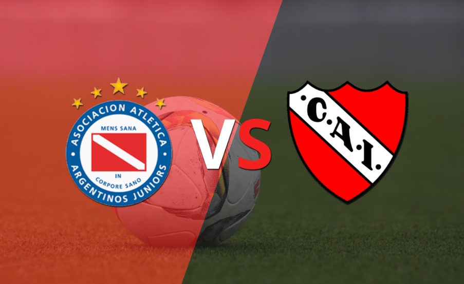 Empate a 0 en el comienzo del segundo tiempo entre Argentinos Juniors e Independiente