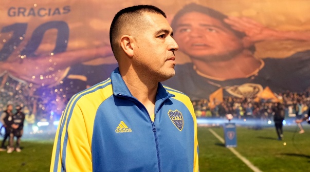 Juan Román Riquelme, ídolo de Boca