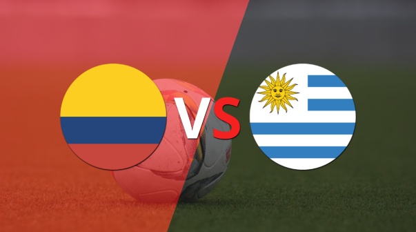 Se iguala el juego entre Uruguay  y Colombia