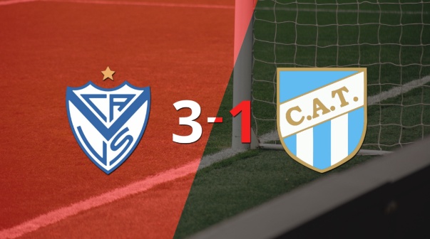 Contundente victoria de Vélez sobre Atlético Tucumán
