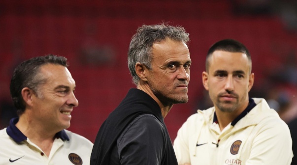 Luis Enrique, entrenador de PSG