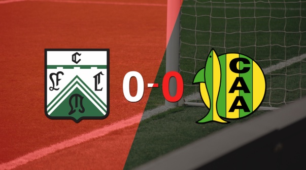 Sin muchas emociones, Ferro y Aldosivi empataron 0-0
