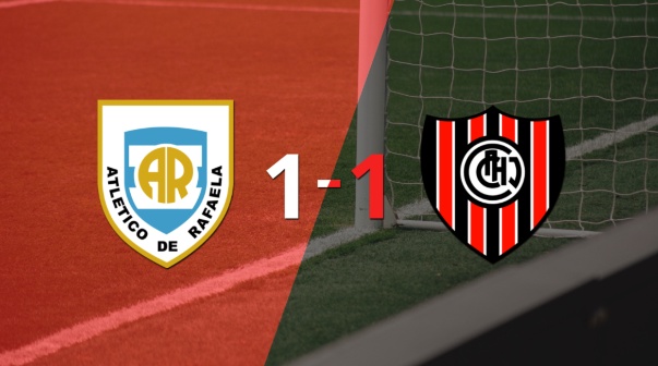 Atlético Rafaela y Chacarita se reparten los puntos y empatan 1-1