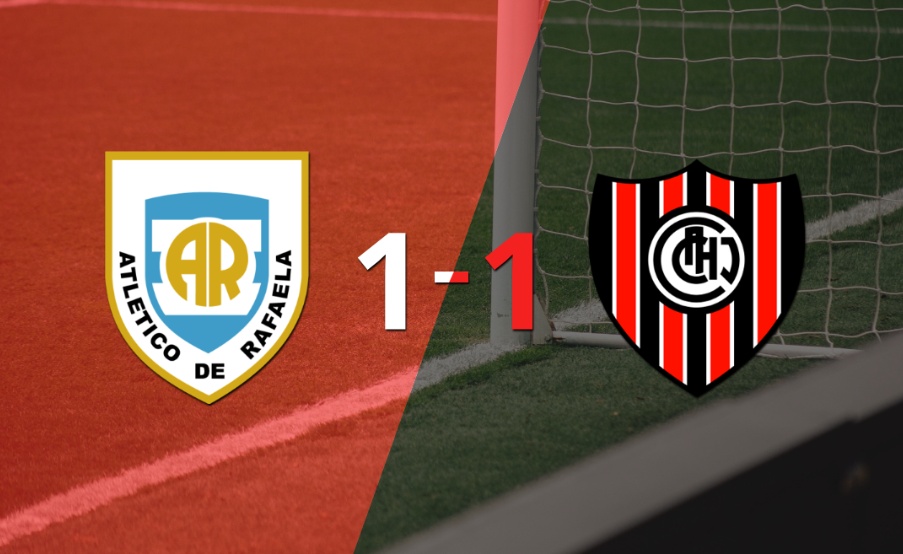 Atlético Rafaela y Chacarita se reparten los puntos y empatan 1-1
