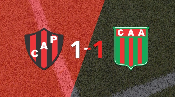 Patronato y Agropecuario Argentino igualaron 1 a 1