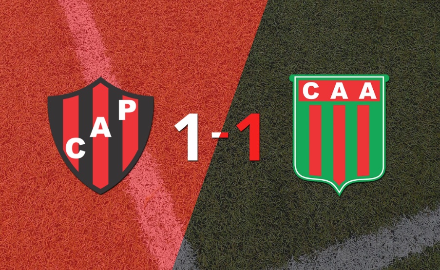 Patronato y Agropecuario Argentino igualaron 1 a 1