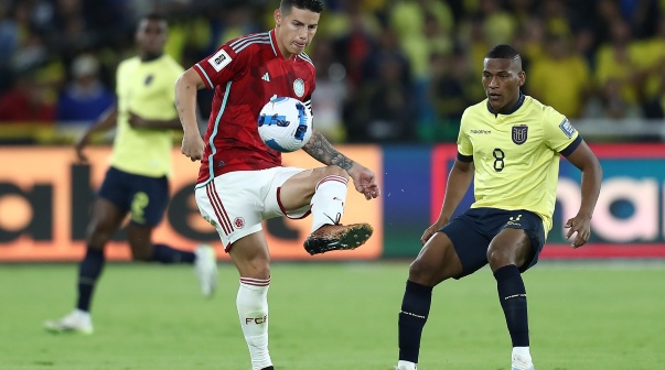 Ecuador ante Colombia