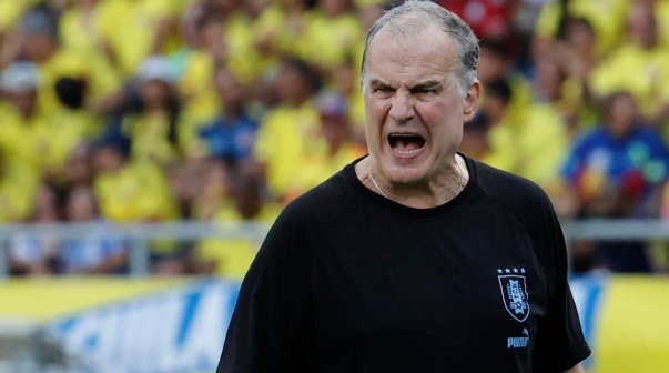 Marcelo Bielsa, entrenador de Uruguay