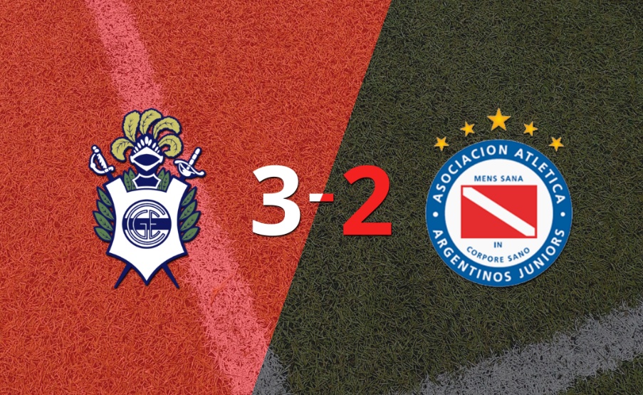 Doblete de Eric Ramírez en el triunfo 3-2 de Gimnasia frente a Argentinos Juniors