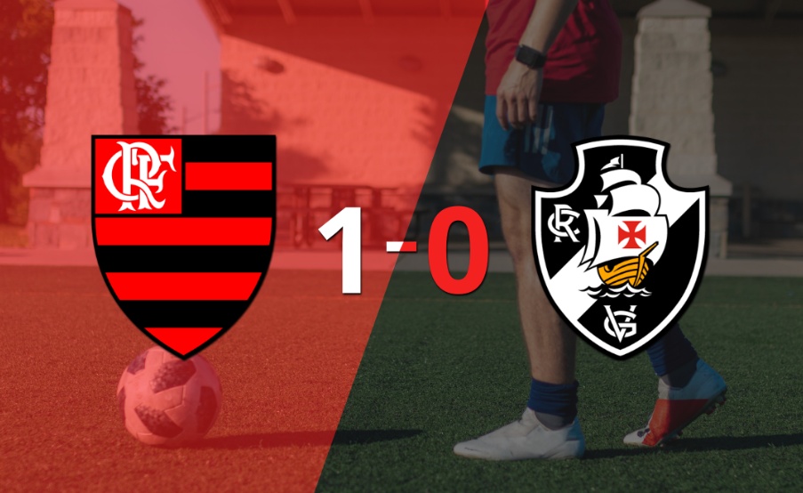 Triunfo 1-0 de Flamengo ante Vasco da Gama por el clásico "dos Milhões"