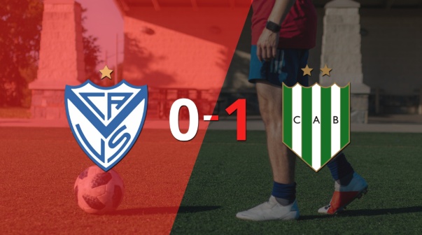 Banfield se impuso con lo justo ante Vélez