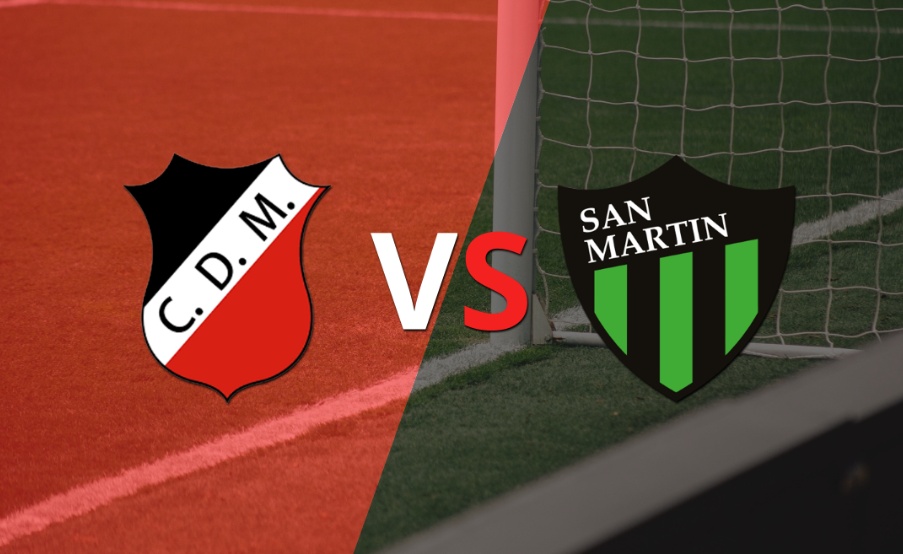 ¡Arranca la etapa complementaria! Deportivo Maipú lleva la ventaja con un marcador 1-0 sobre San Martín (SJ)