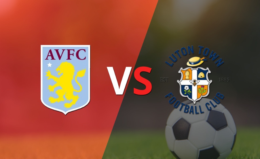 En Villa Park, Aston Villa le gana 1 a 0 a Luton Town