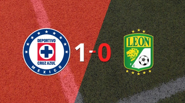 Apretada victoria de Cruz Azul frente a León