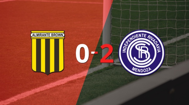 Independiente Mdz. fue superior y venció por dos goles a Almirante Brown en el Olímpico de Córdoba