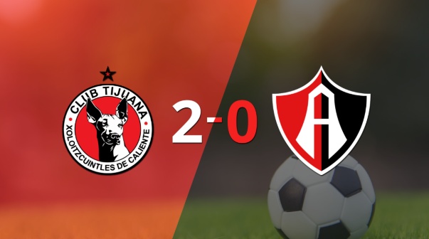En su casa, Tijuana le ganó a Atlas por 2-0