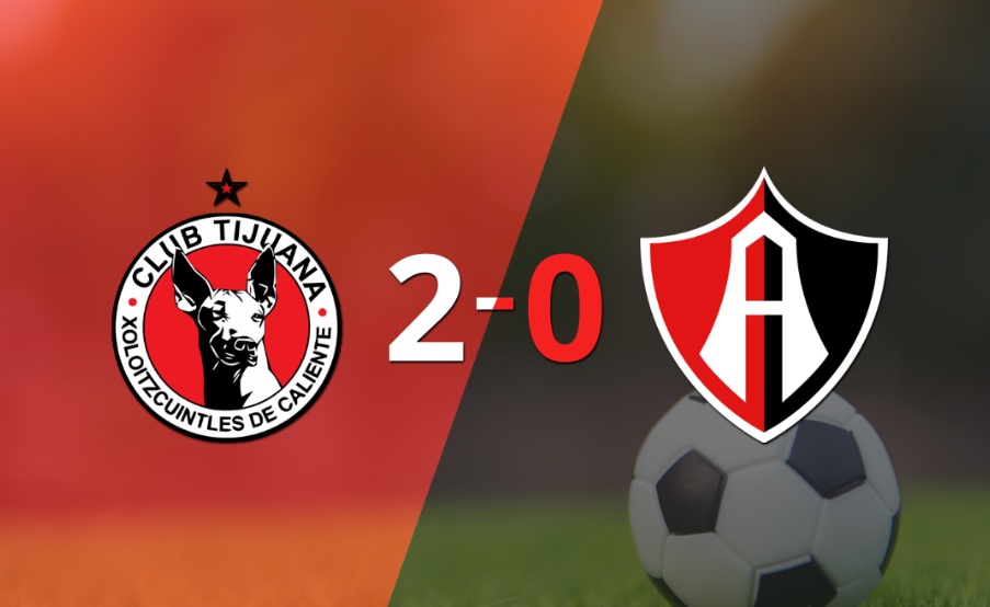 En su casa, Tijuana le ganó a Atlas por 2-0