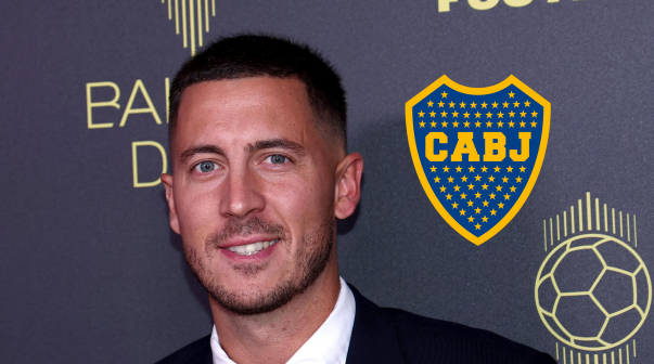 Eden Hazard en el Balón de Oro