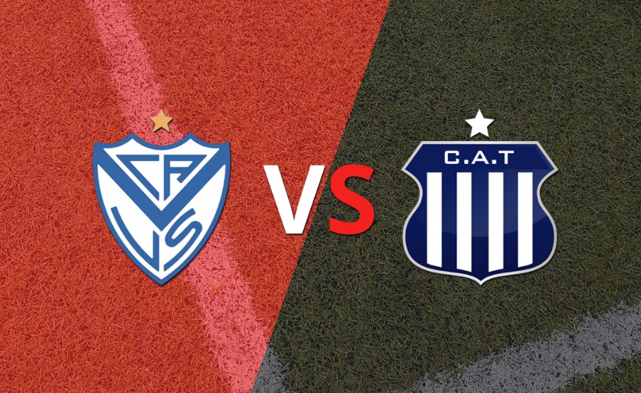 Vélez logra el empate momentáneo frente a Talleres