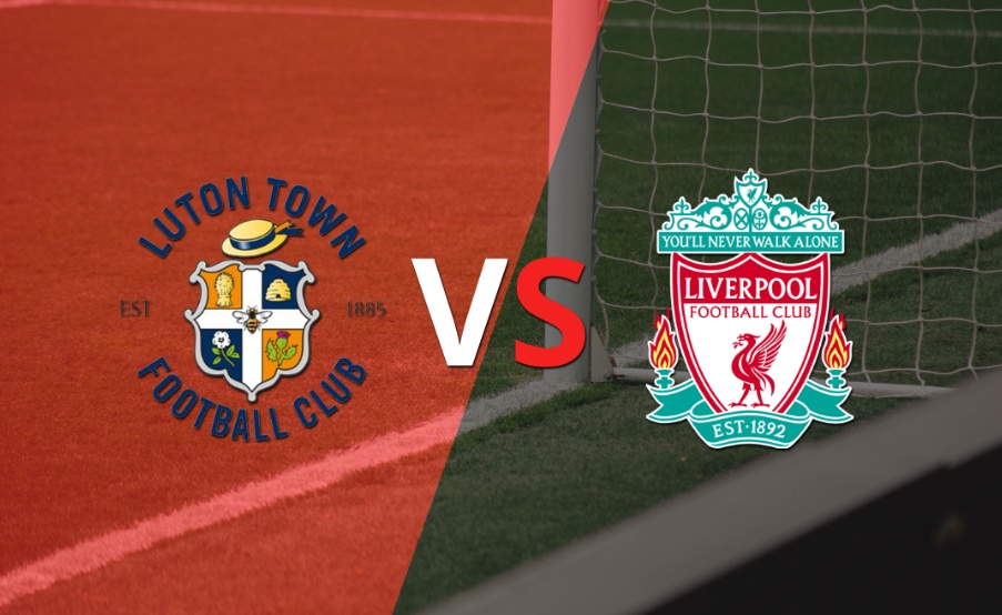 Liverpool llega al empate momentáneo frente a Luton Town