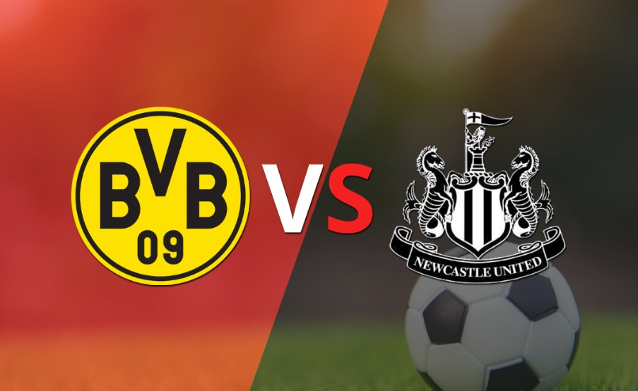 Borussia Dortmund le gana a 2 a 0 a Newcastle United